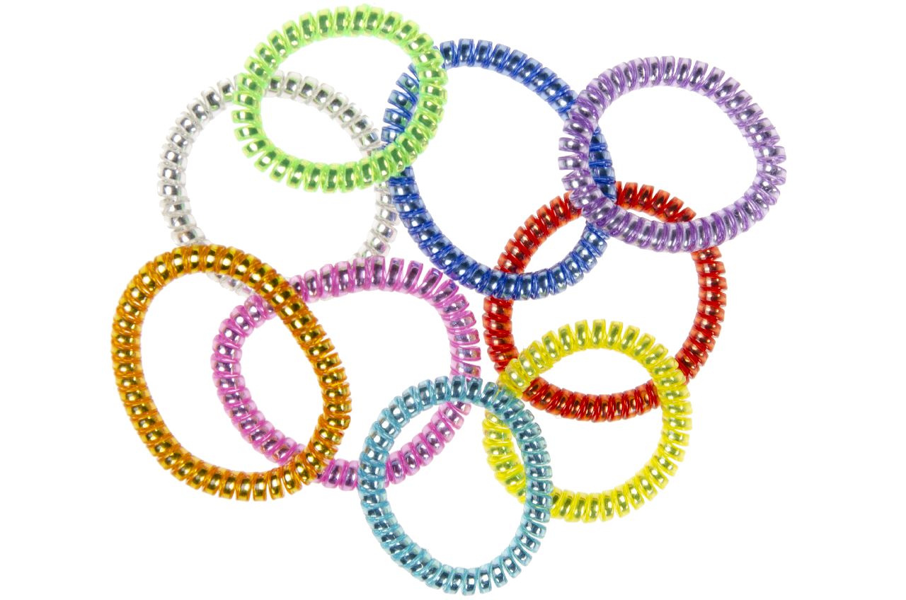 ARMBAND FELLE METAALKLEUR 7ASS