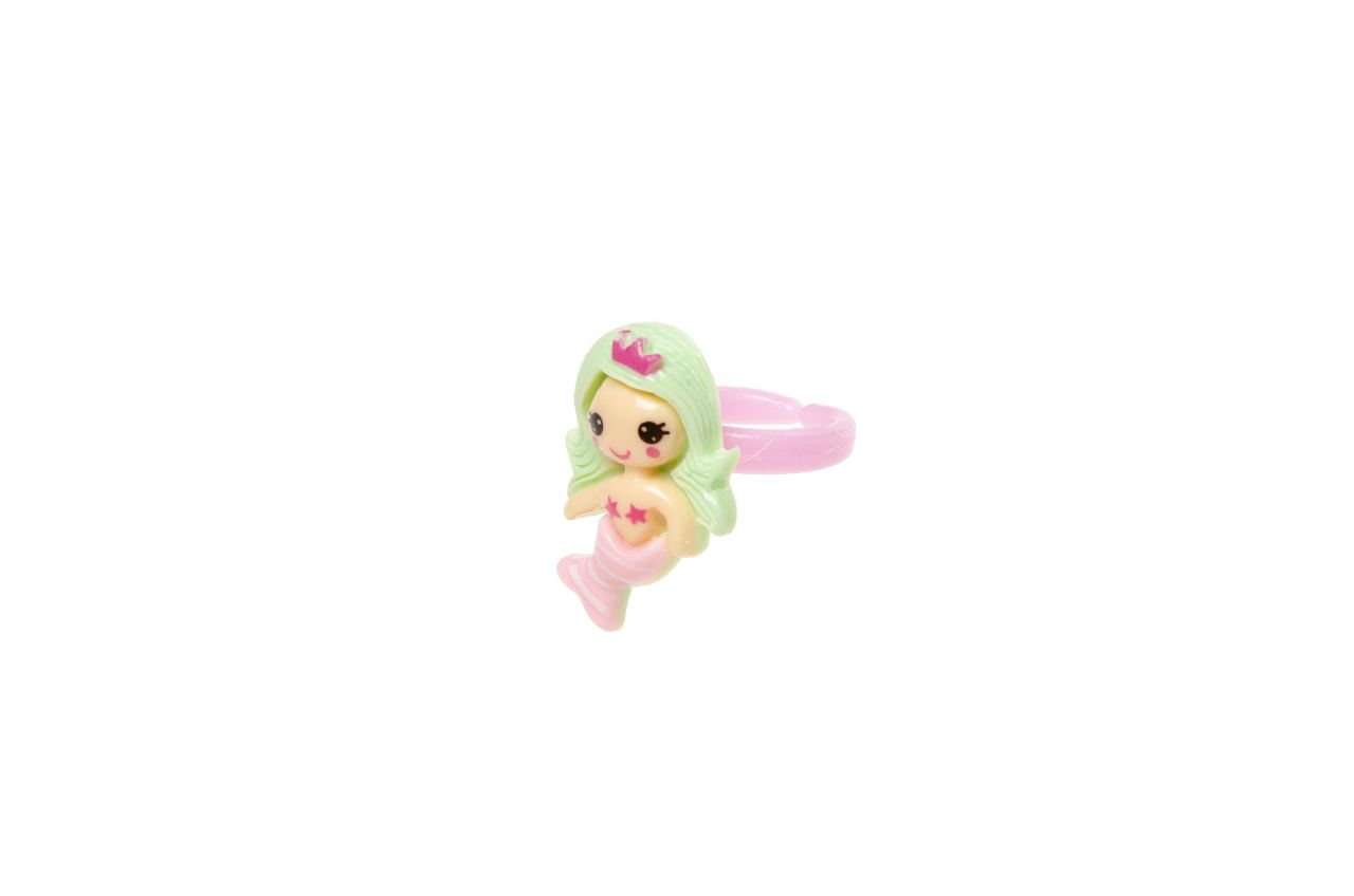 8PCS MERMAID RING IN GIFT BOX