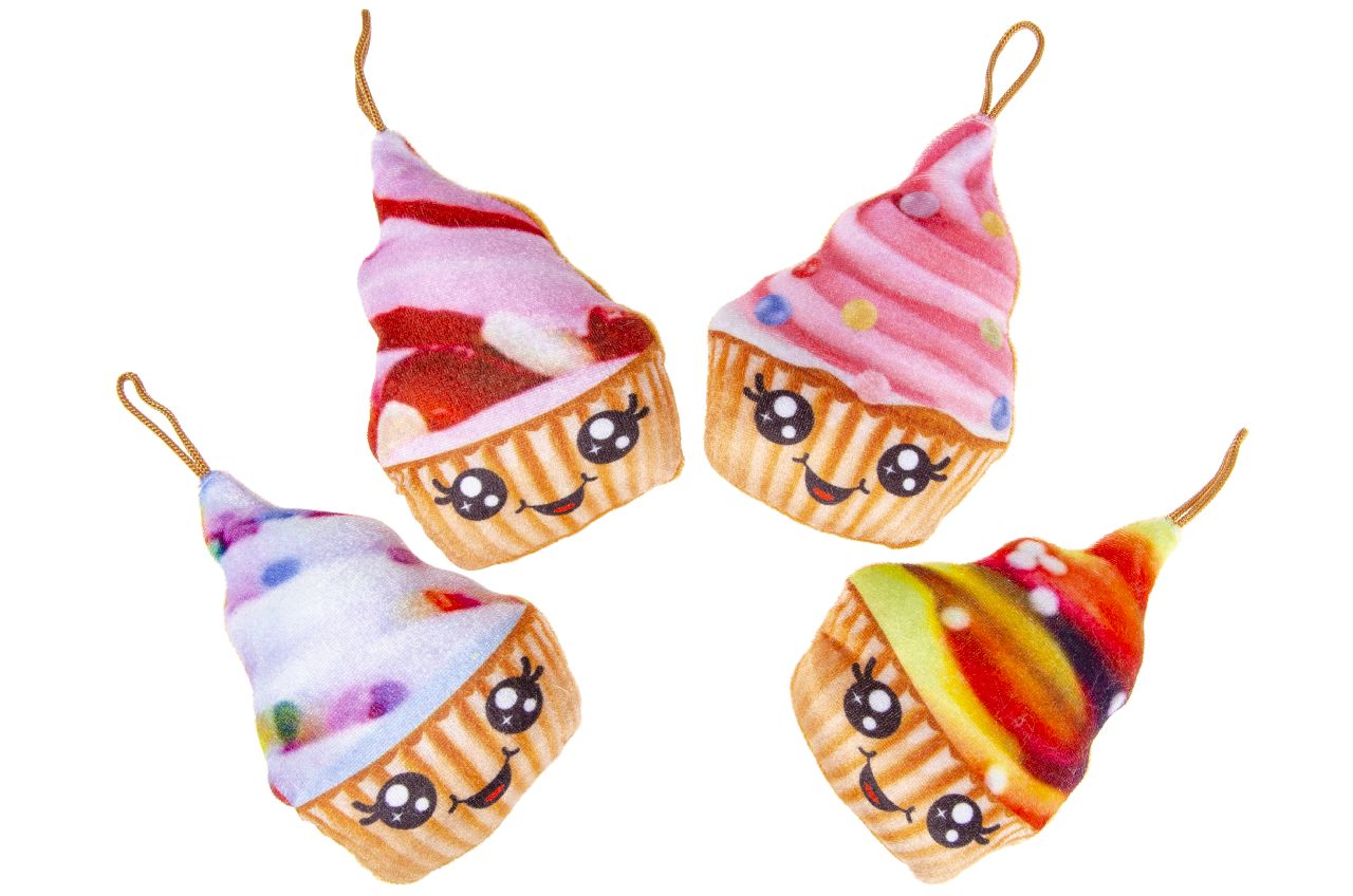 PLUCHE CUPCAKE. 4ASS