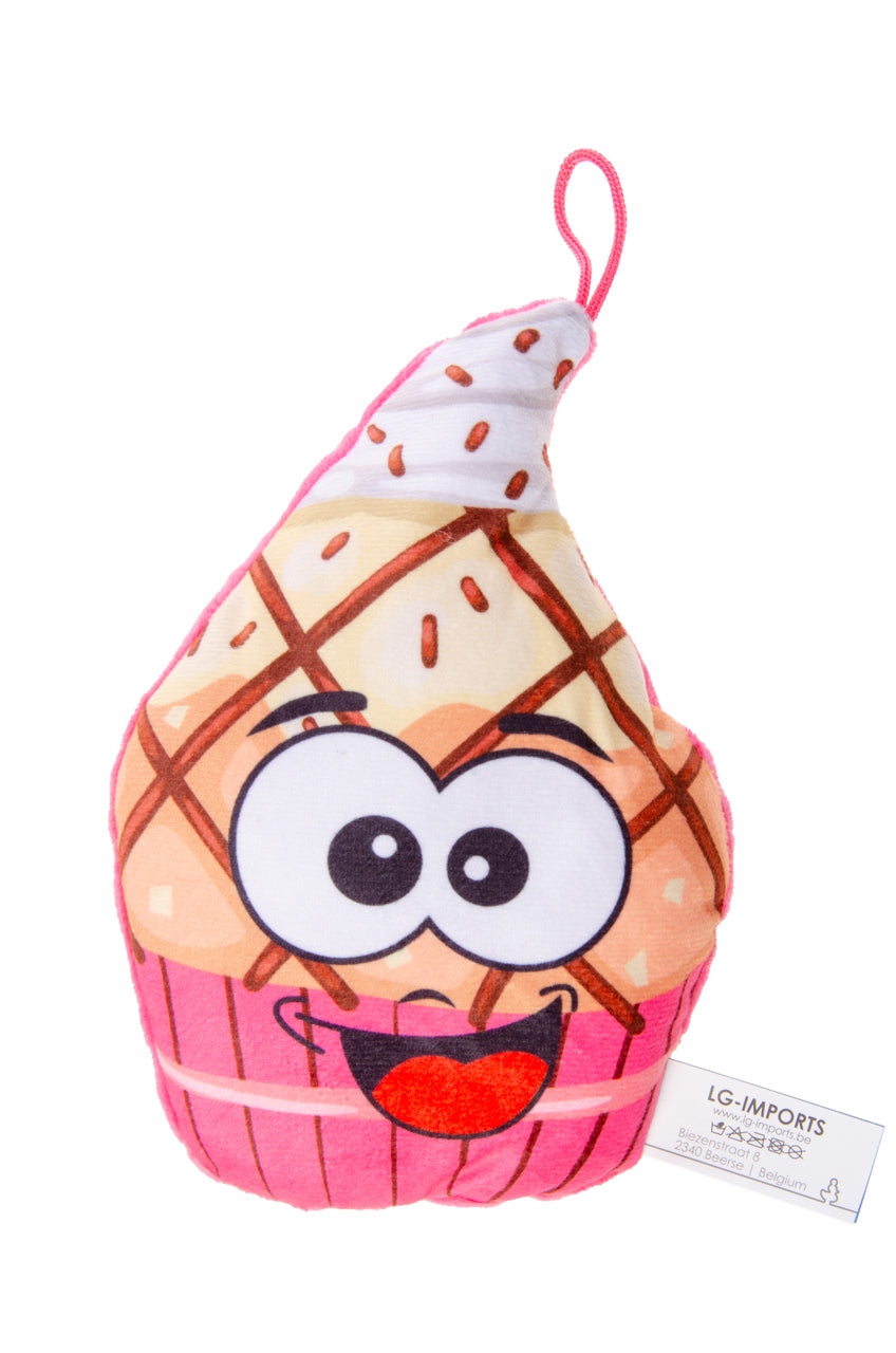 PLUSH. SUPER SOFT. CUPCAKE BIG EYES