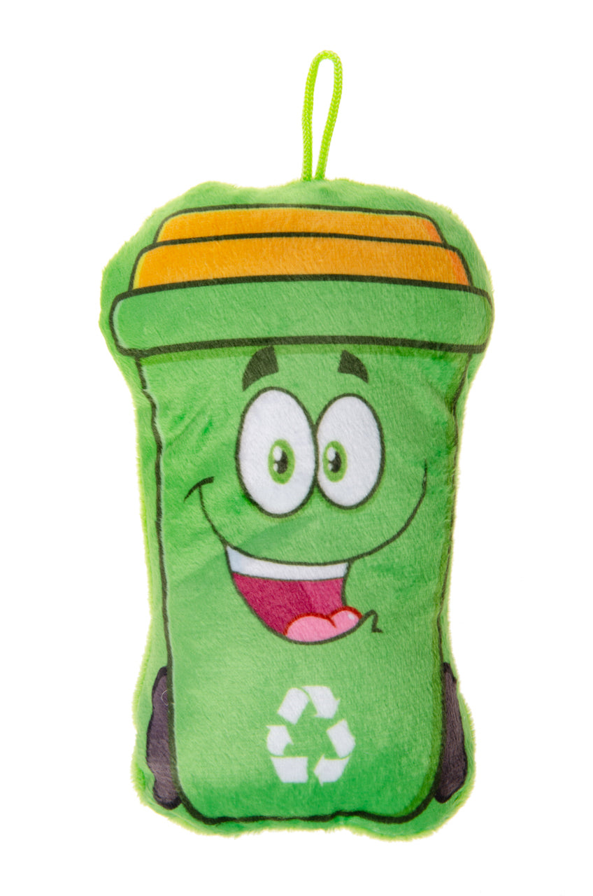 PLUSH. SUPER SOFT. GARBAGE BIN 4ASS
