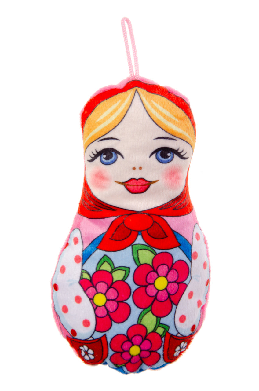 PLUSH. SUPER SOFT. MATROUSHKA DOLL 4ASS