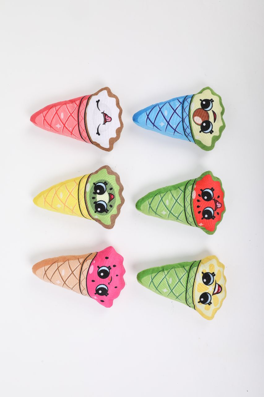 PLUSH. SUPER SOFT. MELTED ICECREAM 6ASS