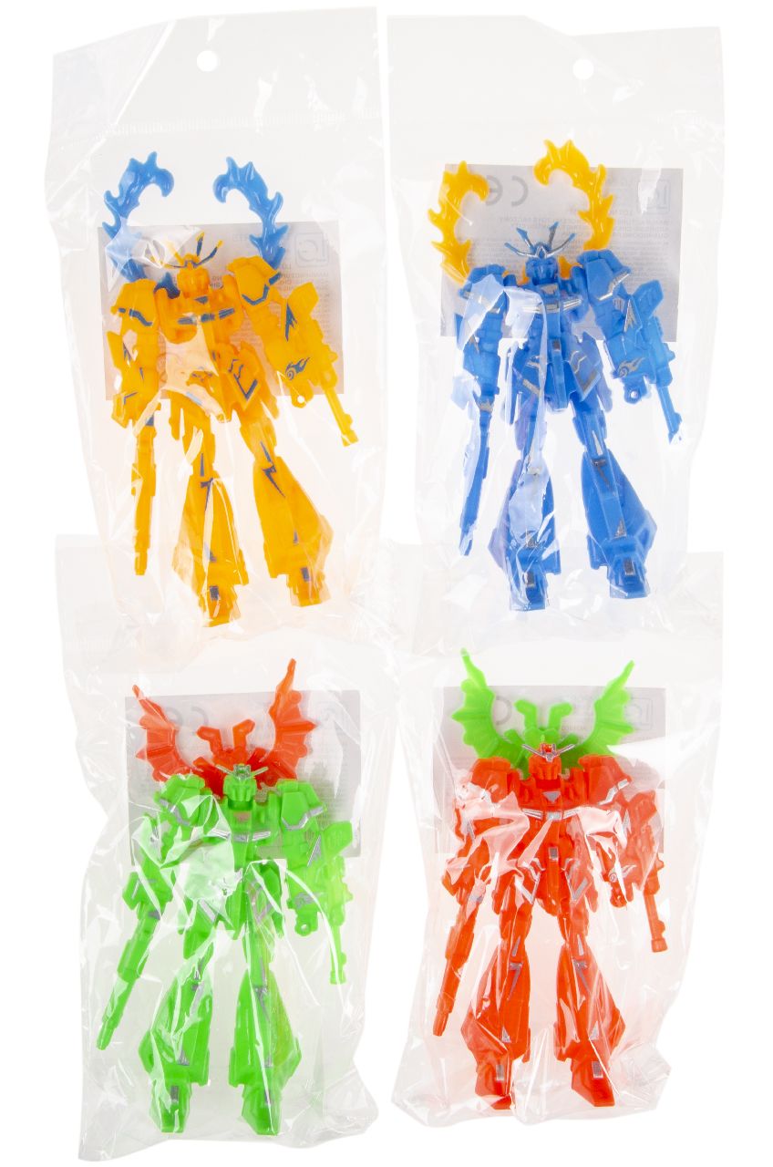 ROBOT 4 KLEUREN ASSORTI