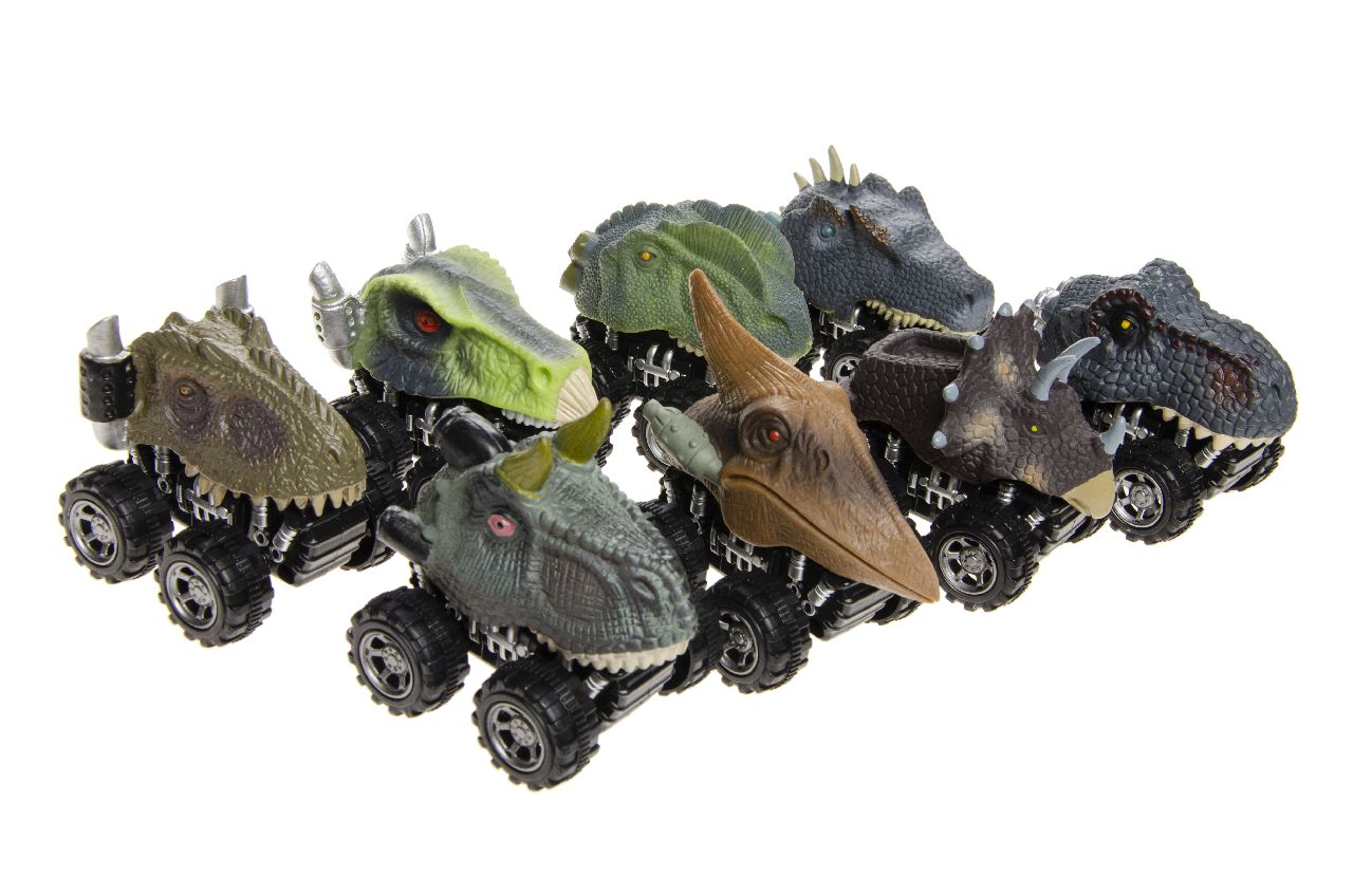 DINO CAR S PULL BACK