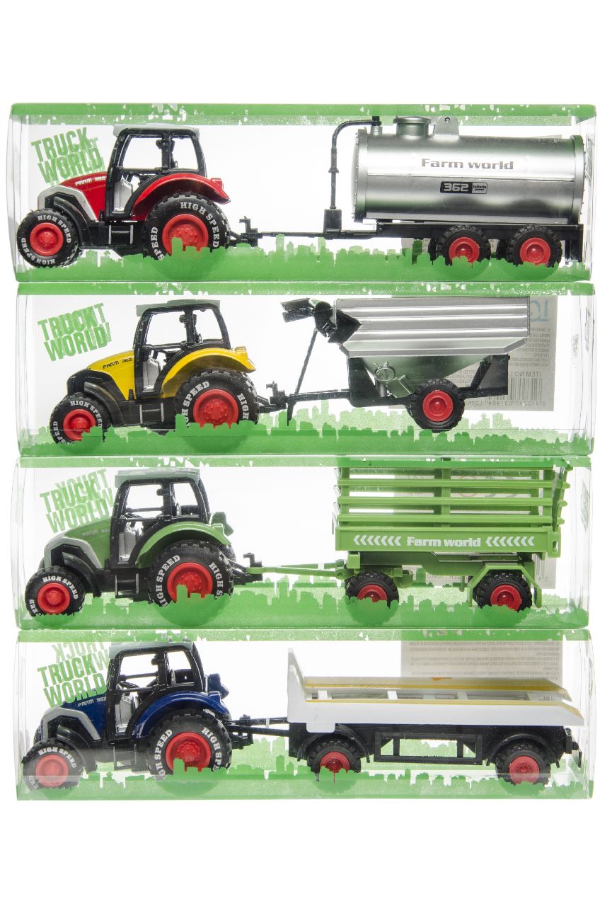 METALEN TRACTORTRAILER DOOS