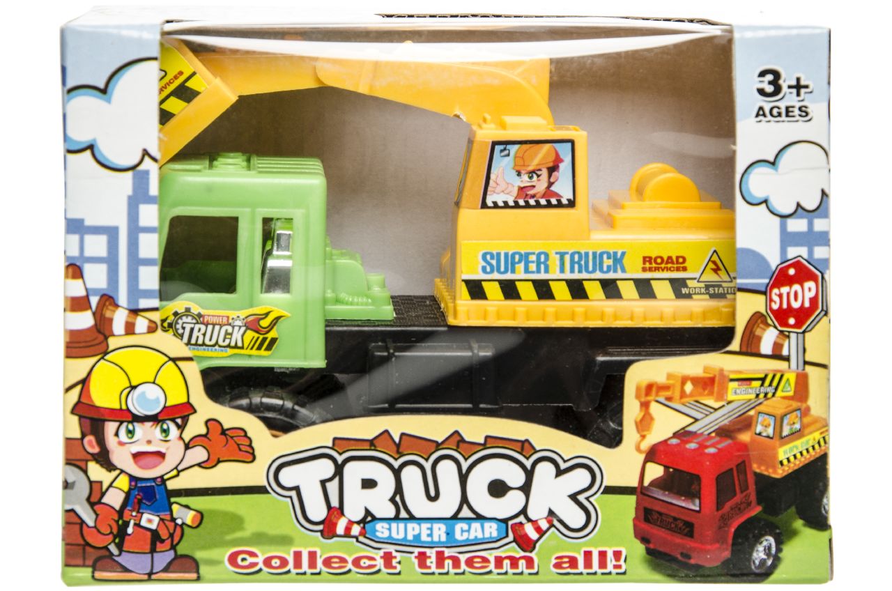CONSTRUCTIE TRUCK IN DOOS