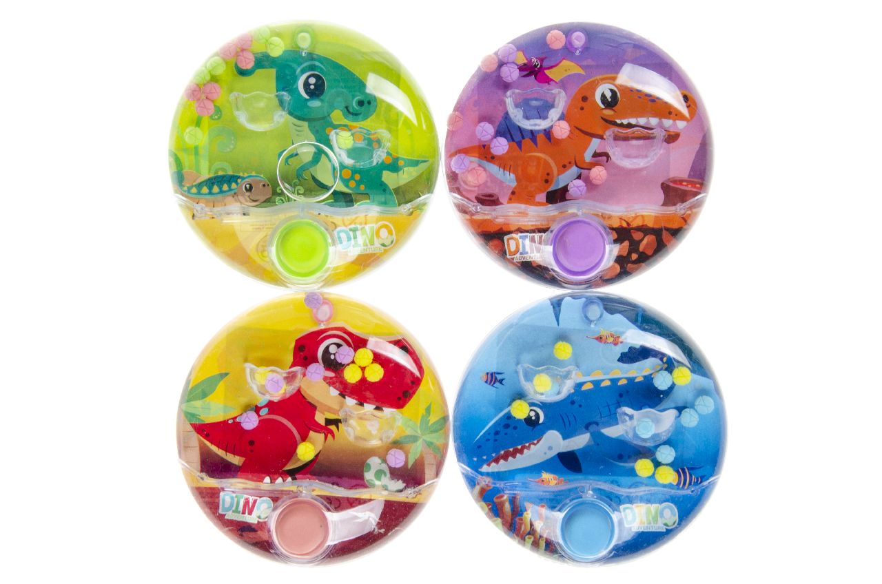 WATERSPELLETJE ROND DINOSAURUS