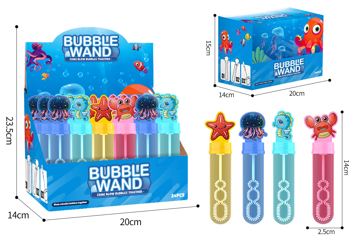 SEA ANIMAL BUBBLE STICK MINI