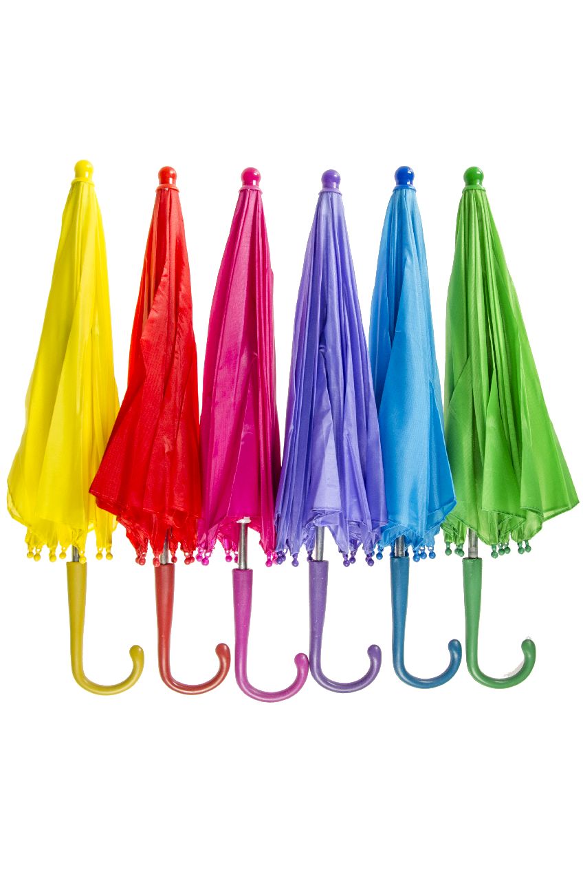PARAPLU. 6 KLEUREN