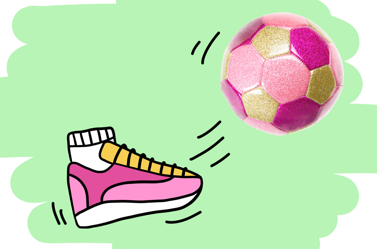 VOETBAL NO.2. ROZE