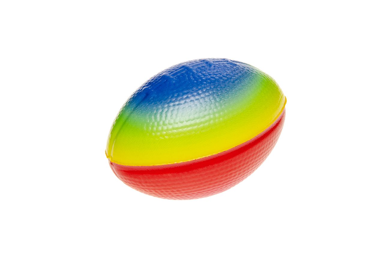 RUGBY BAL REGENBOOG