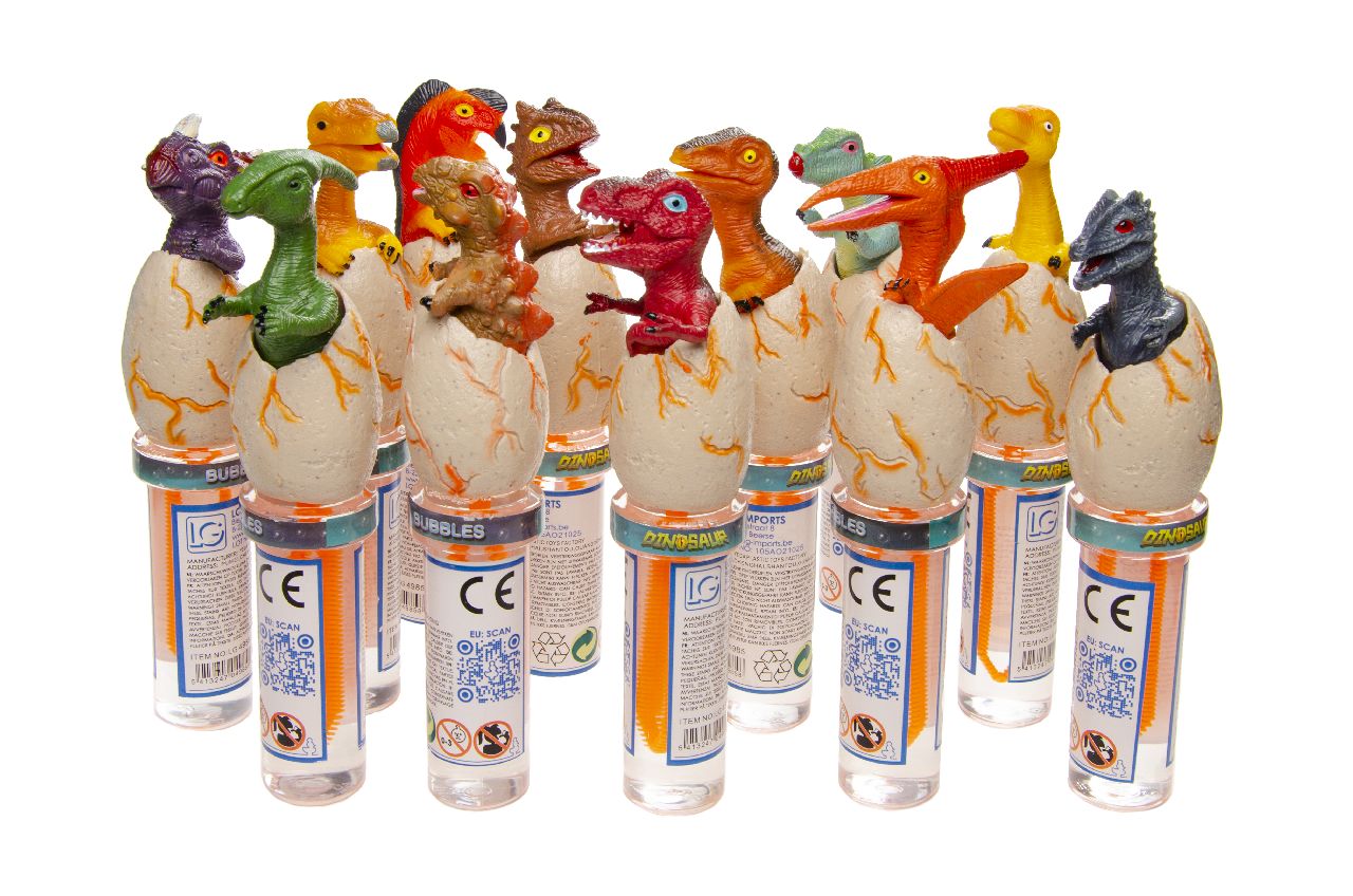 BELLENBLAAS. DINO UIT EI. 50ML