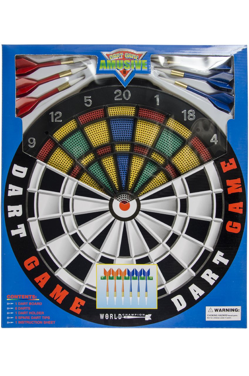 VEILIG DARTSPEL 14'6 PIJLEN