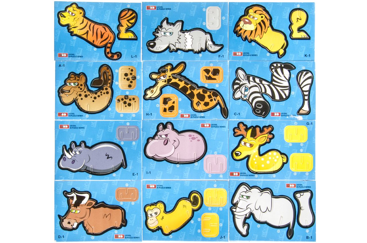 3D PUZZEL TE MONTEREN DIEREN