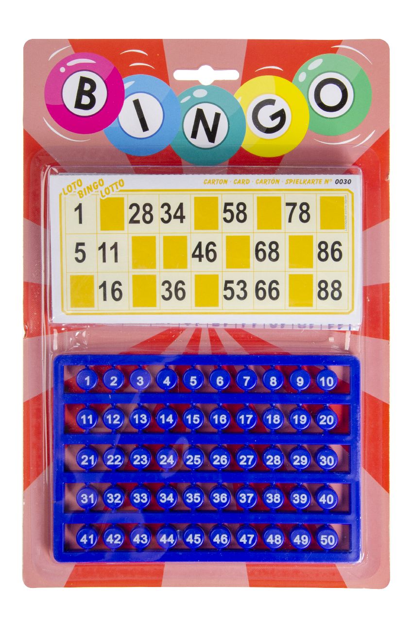 BINGO SET. KAART