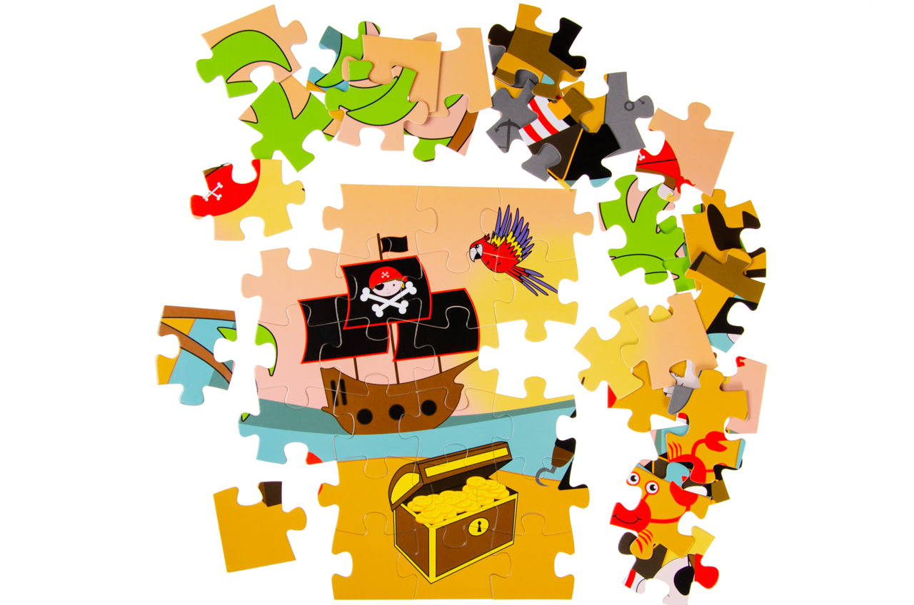 48ST PUZZEL. PIRAAT