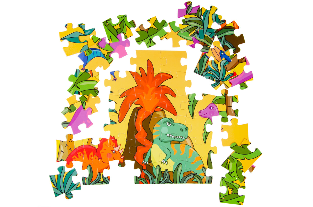 48ST PUZZEL. DINOSAURUS