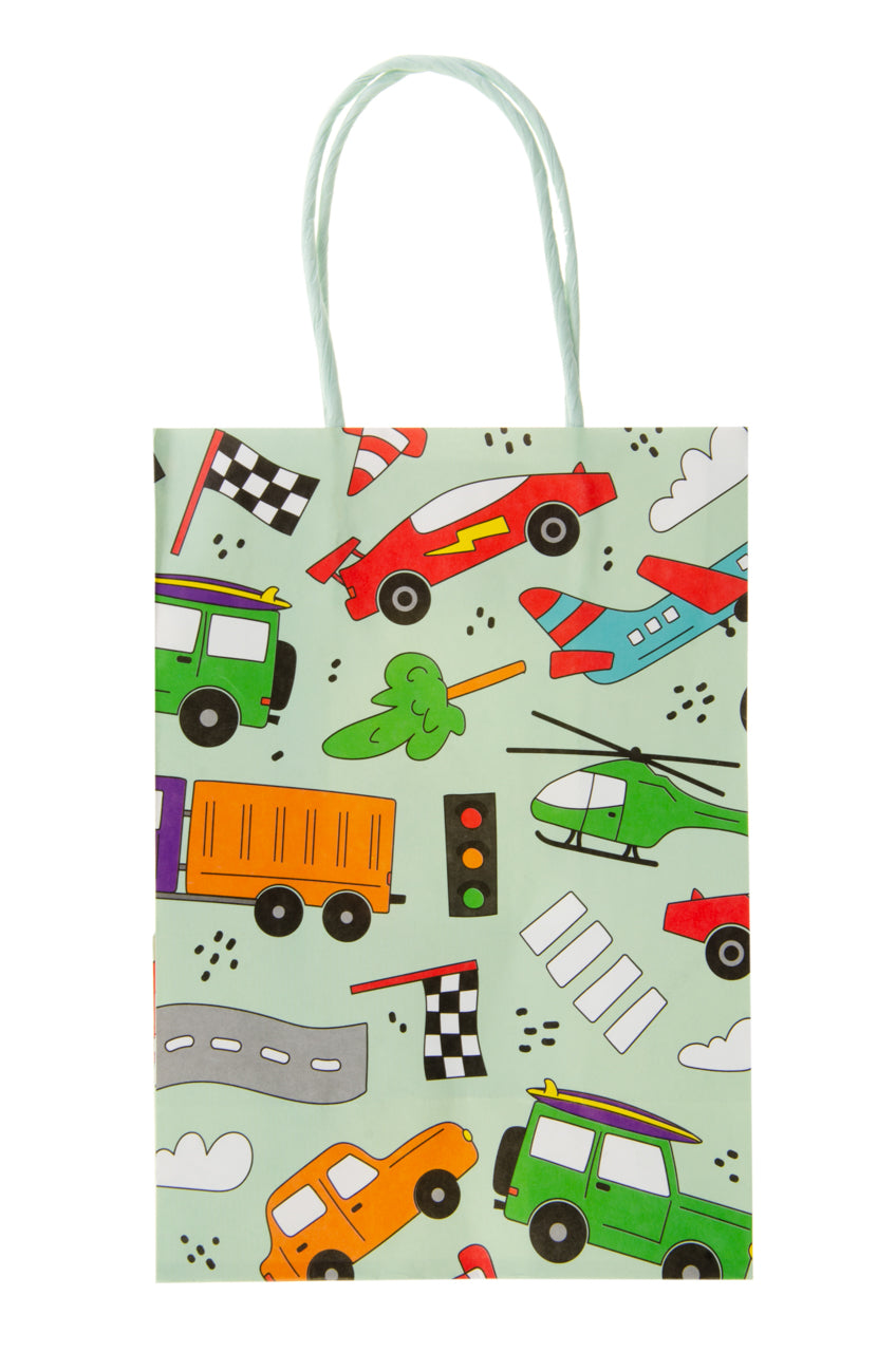 PAPER GIFT BAG. VEHICLES