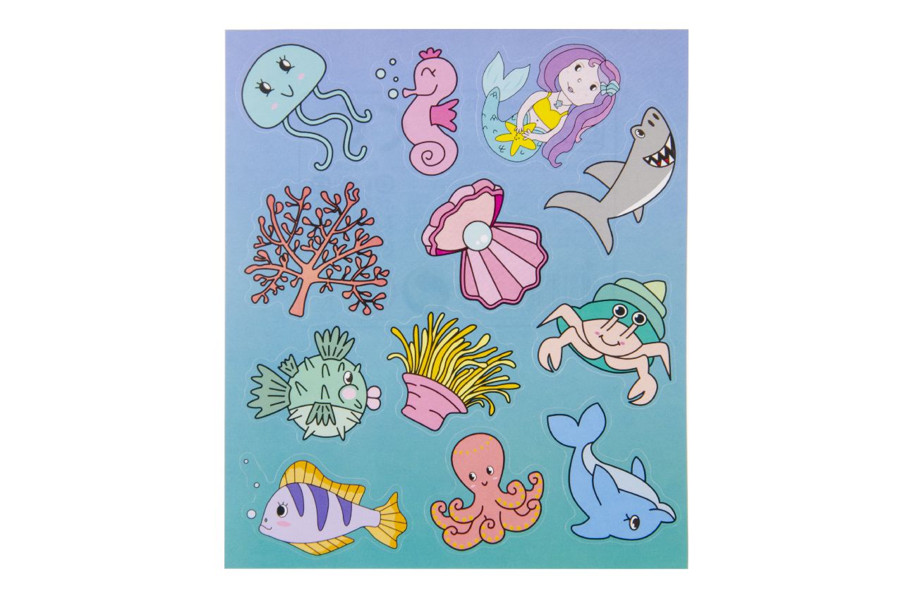 STICKERVEL. ZEEDIEREN