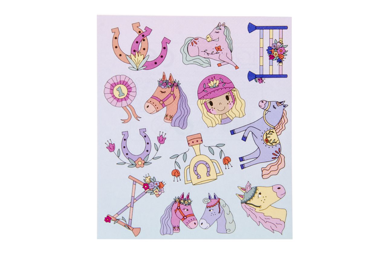 STICKERVEL. PAARD