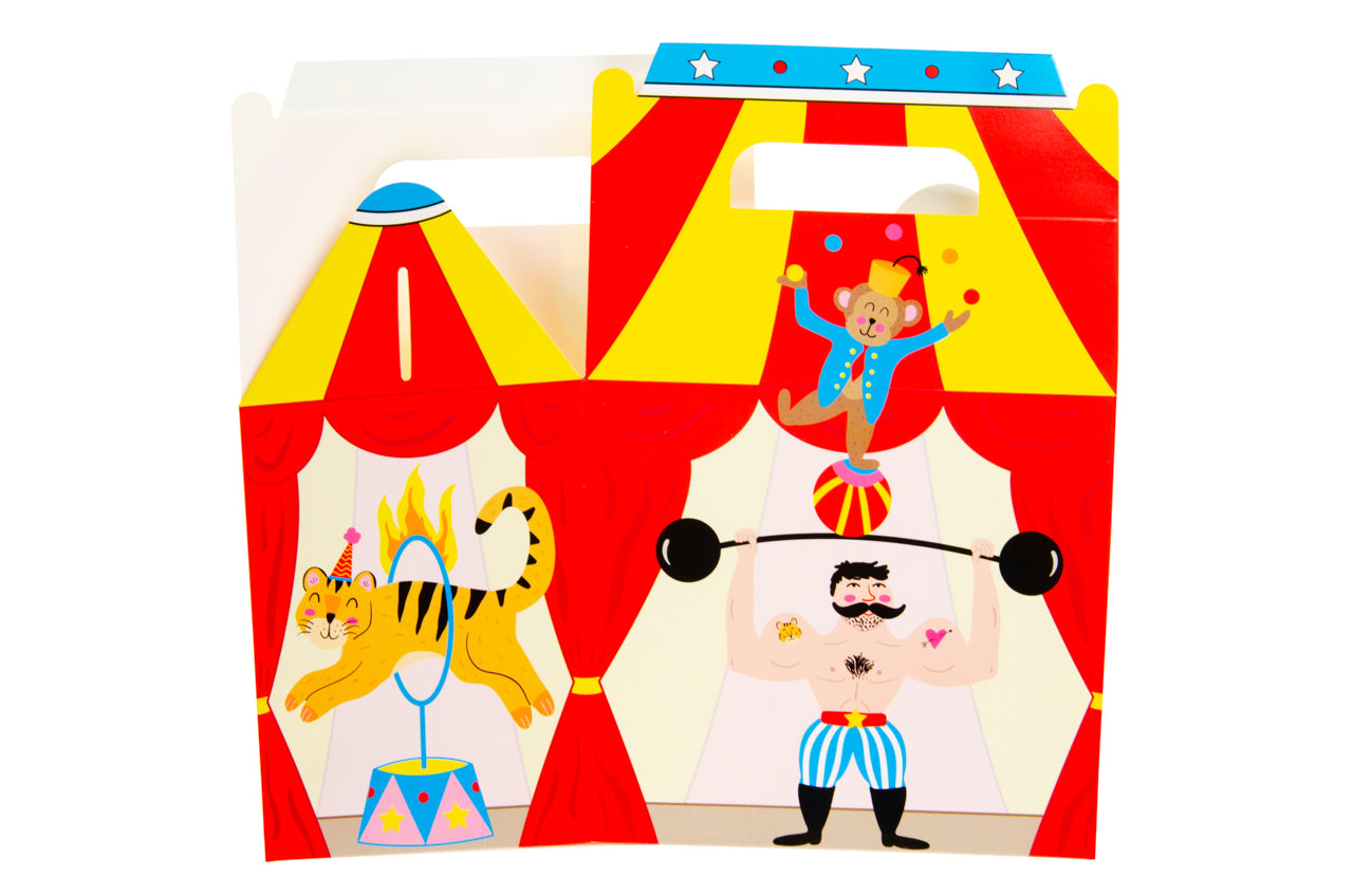 FOOD BOX CIRCUS . PARTY LUNCH