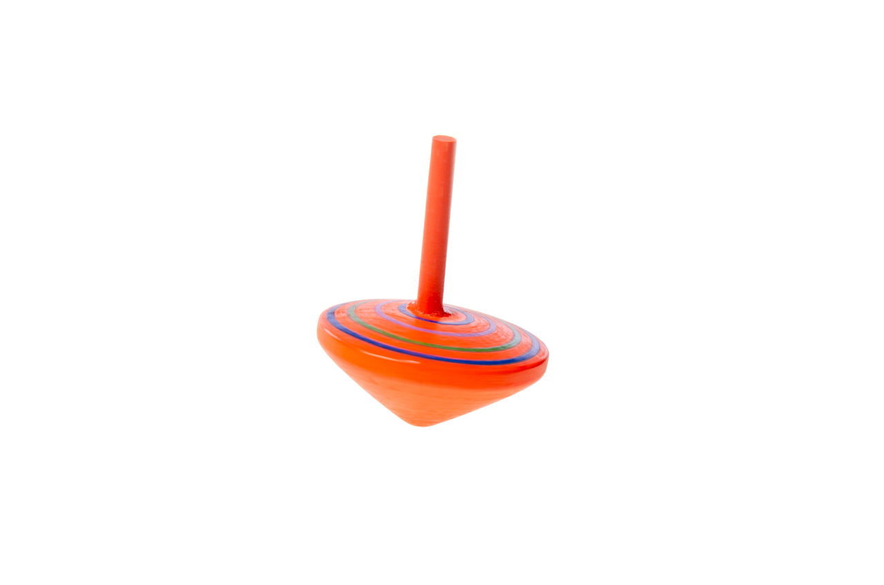 WOODEN SPINNING TOP DB