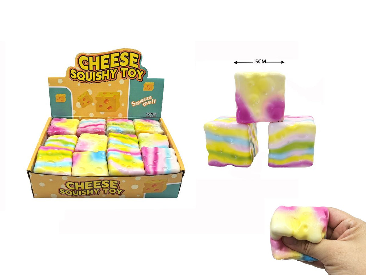 SQUISHY CHEESE RAINBOW