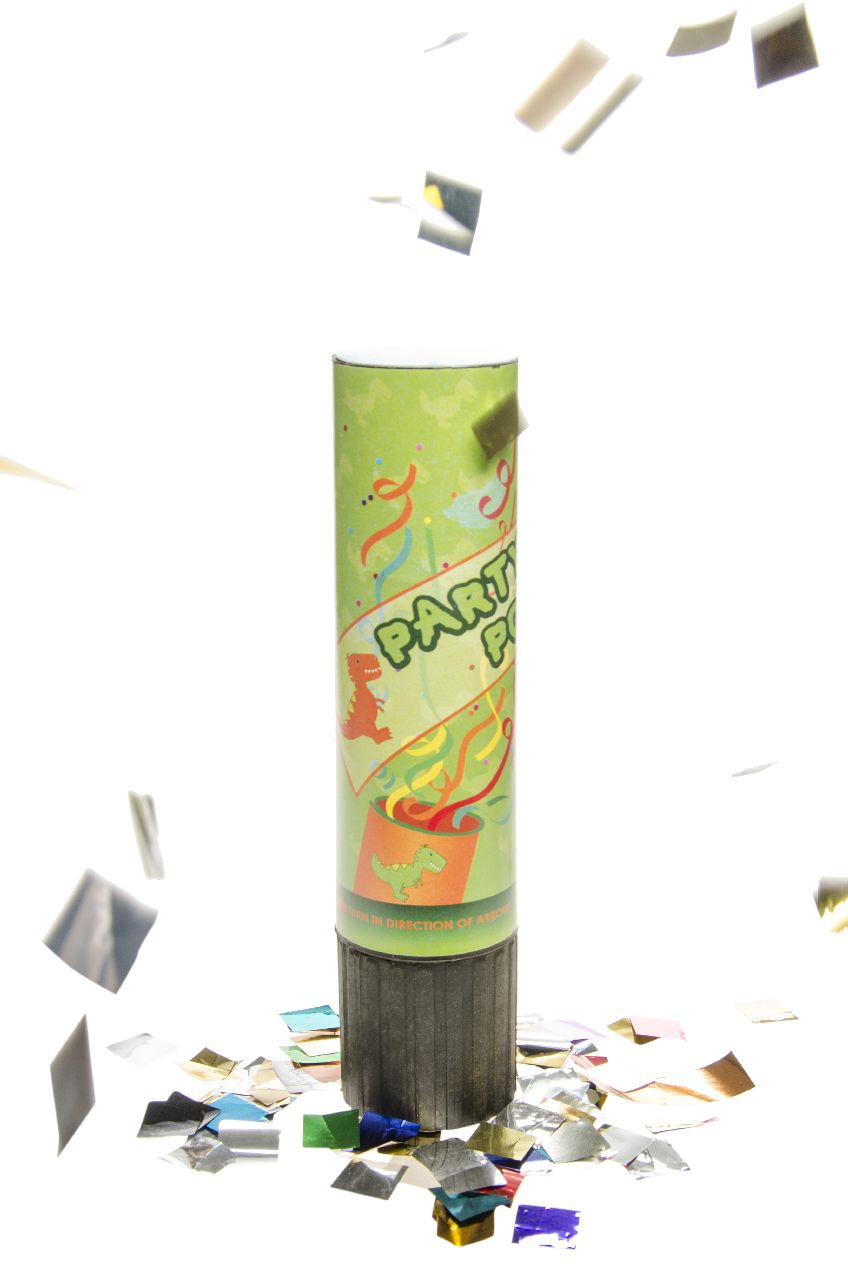 PARTY POPPER L. DINOSAURUS