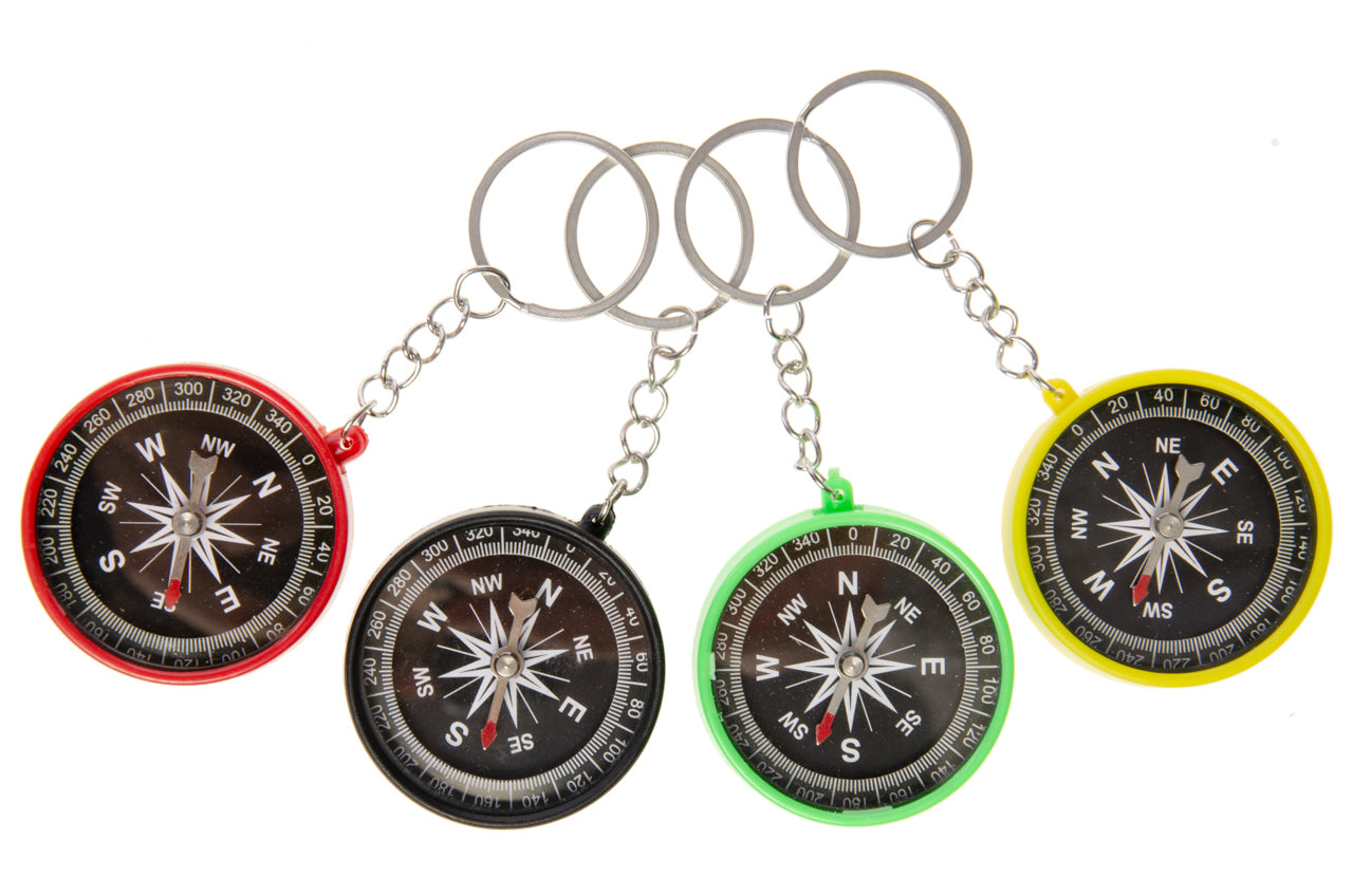 SLEUTELHANGER KOMPAS KLEUREN