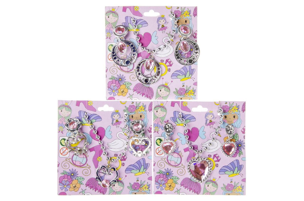 SET KETTING EN OORBELLEN PRINSES