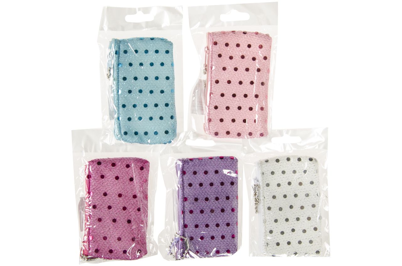 MEISJESPORTEMONNEE GLITTER PP