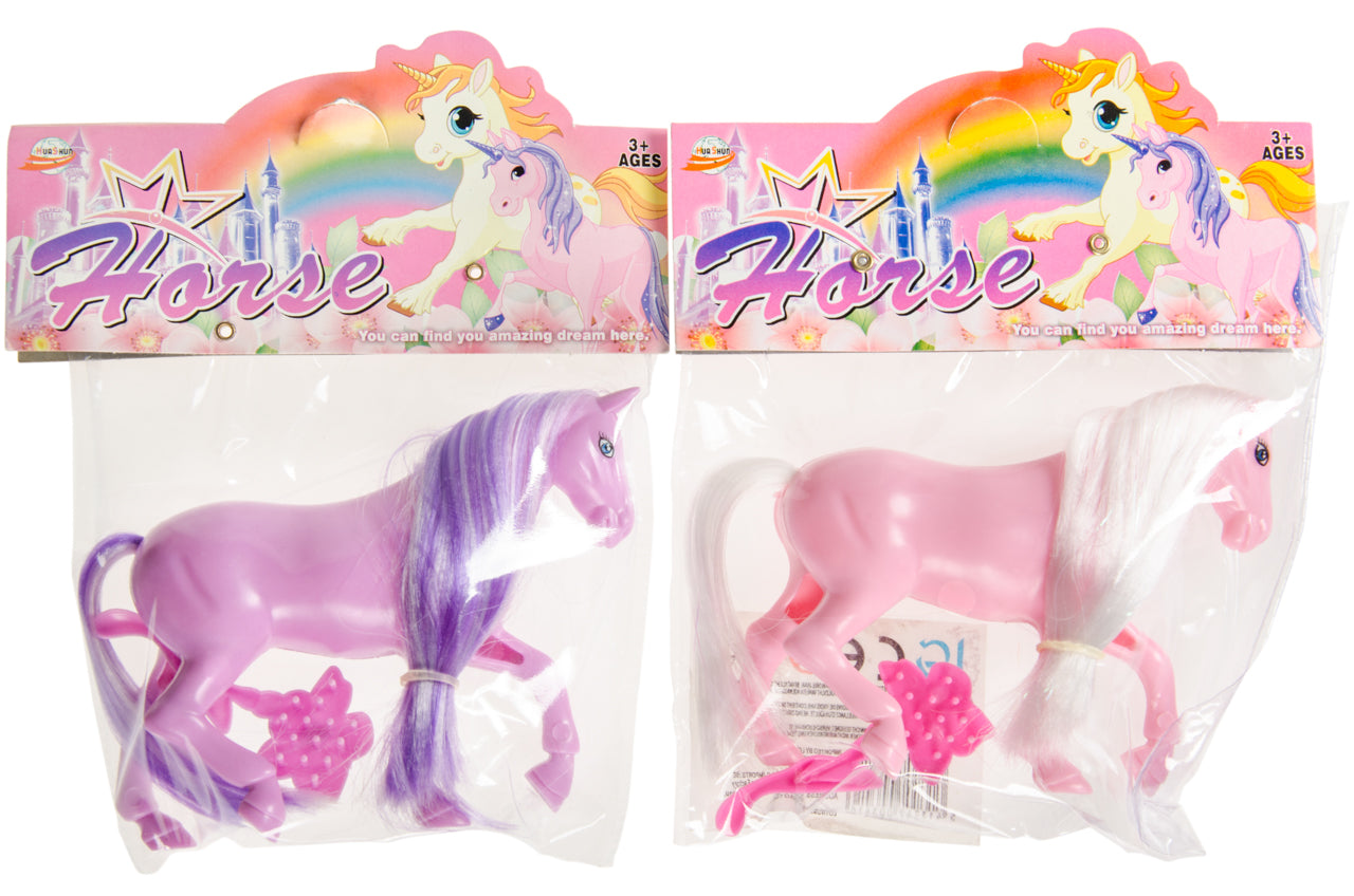 PAARD ROZE IN ZAKJE