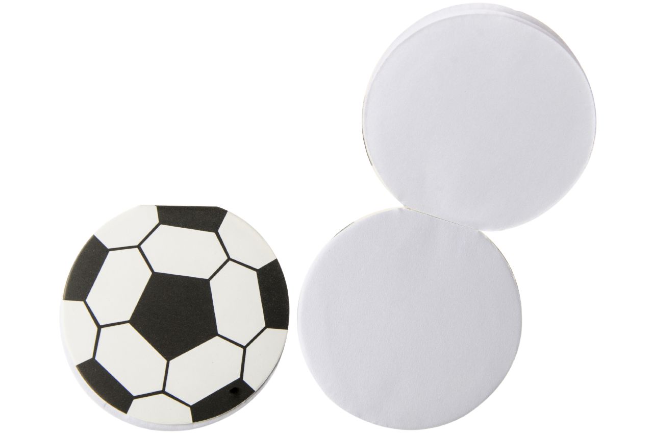 NOTITIEBOEKJE VOETBAL IN ZAKJE