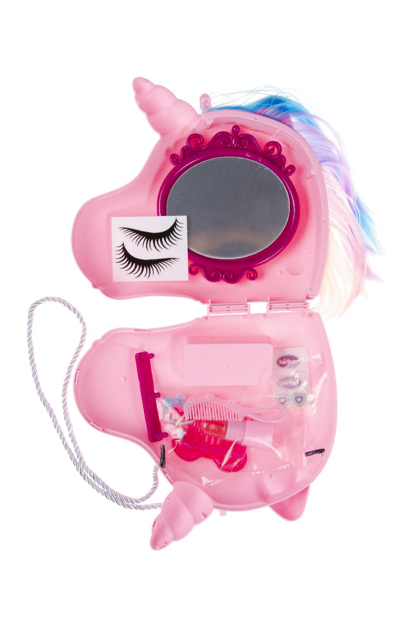 EENHOORN OPBERG HOOFD MET ACCESSOIRES