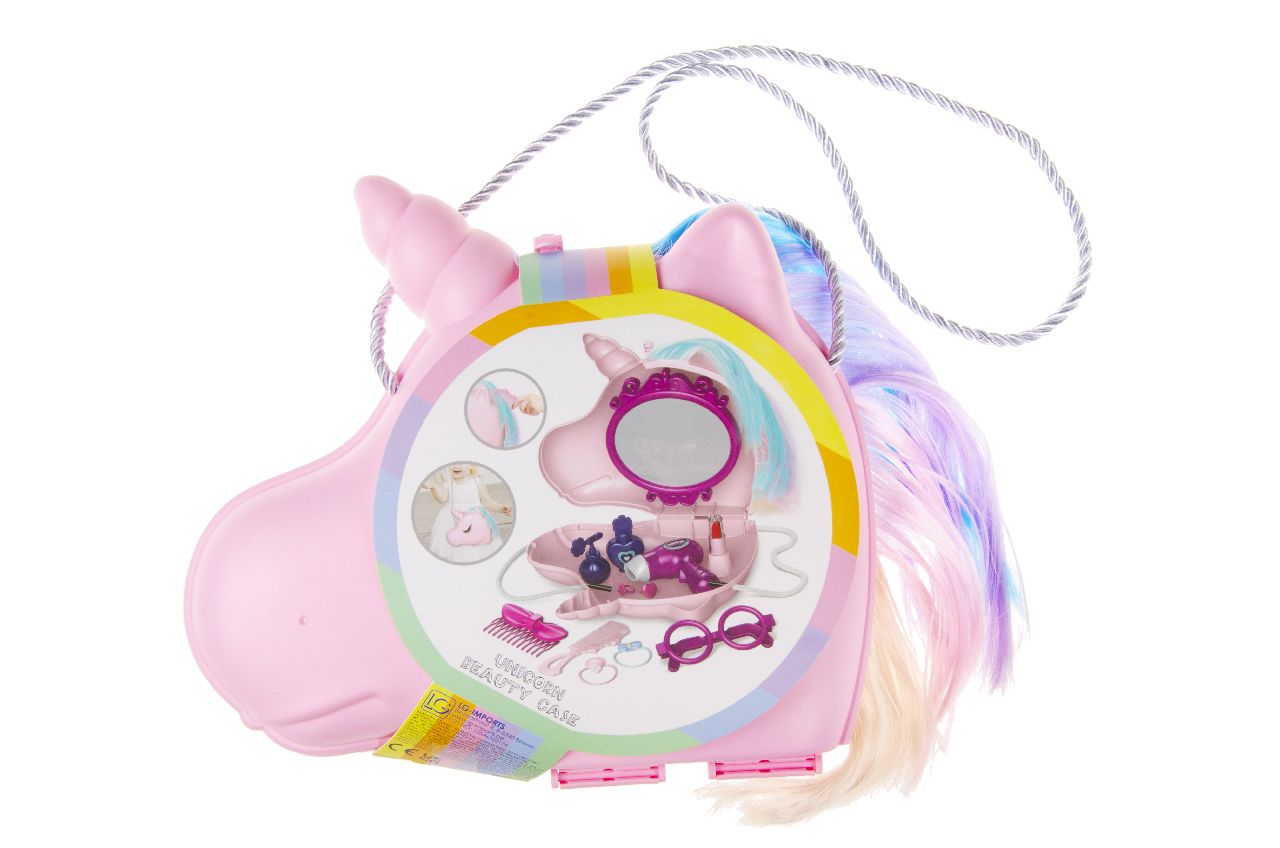 EENHOORN OPBERG HOOFD MET ACCESSOIRES