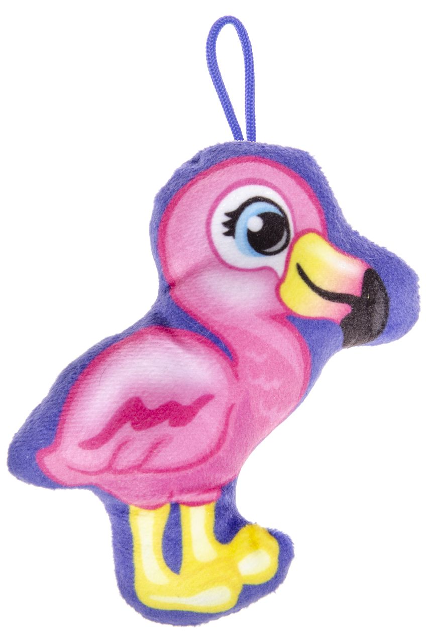 PLUSH FLAMINGO 3ASS S