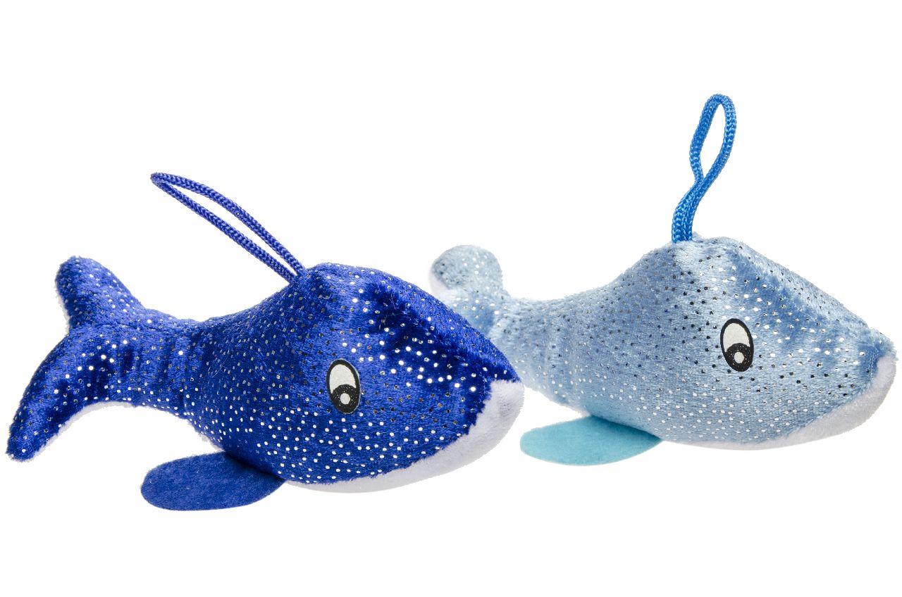 PLUCHE. SUPER SOFT. DOLFIJN GLITTER 2ASS