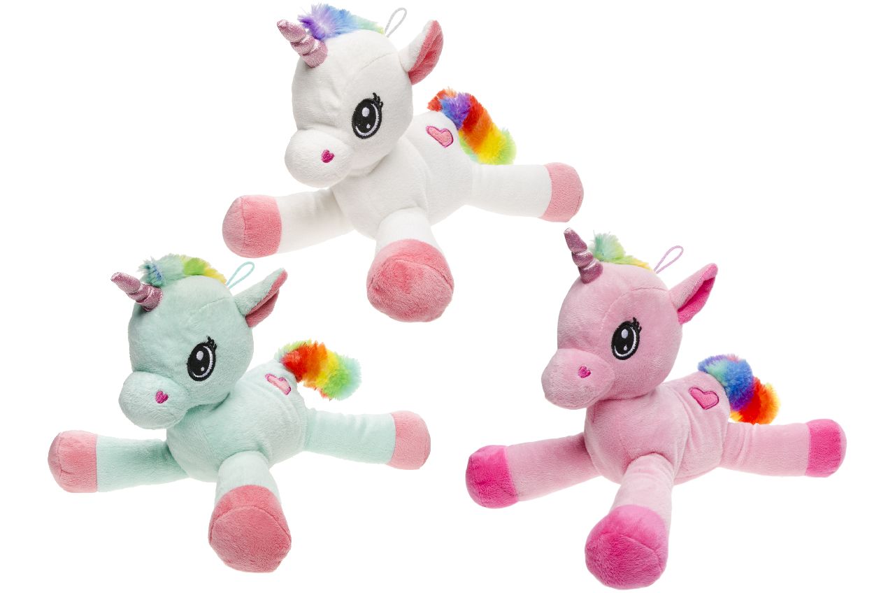 PLUCHE EENHOORN M. REGENBOOG