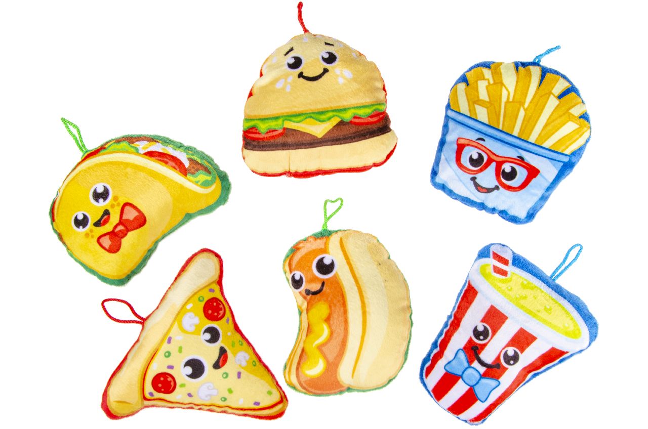 PLUCHE FAST FOOD 6ASS