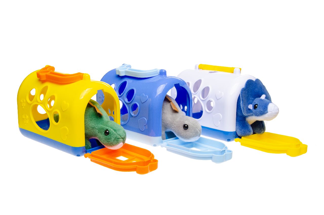 PLUCHE DINOSAURUS MET KOOITJE