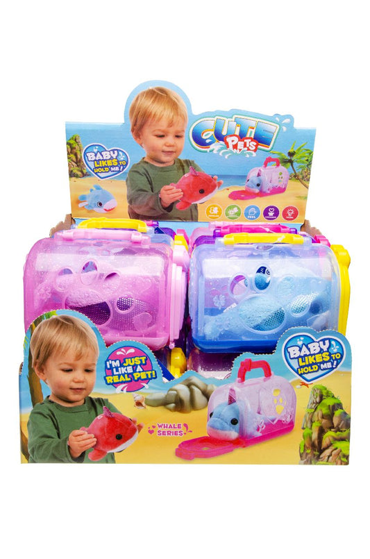 PLUCHE DOLFIJN MET KOOITJE