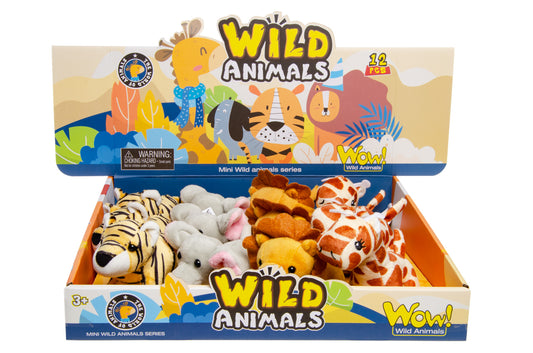 PLUSH WILDLIFE ASSORTMENT DISPLAY