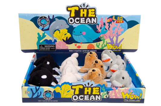 PLUSH SEALIFE ASSORTMENT DISPLAY