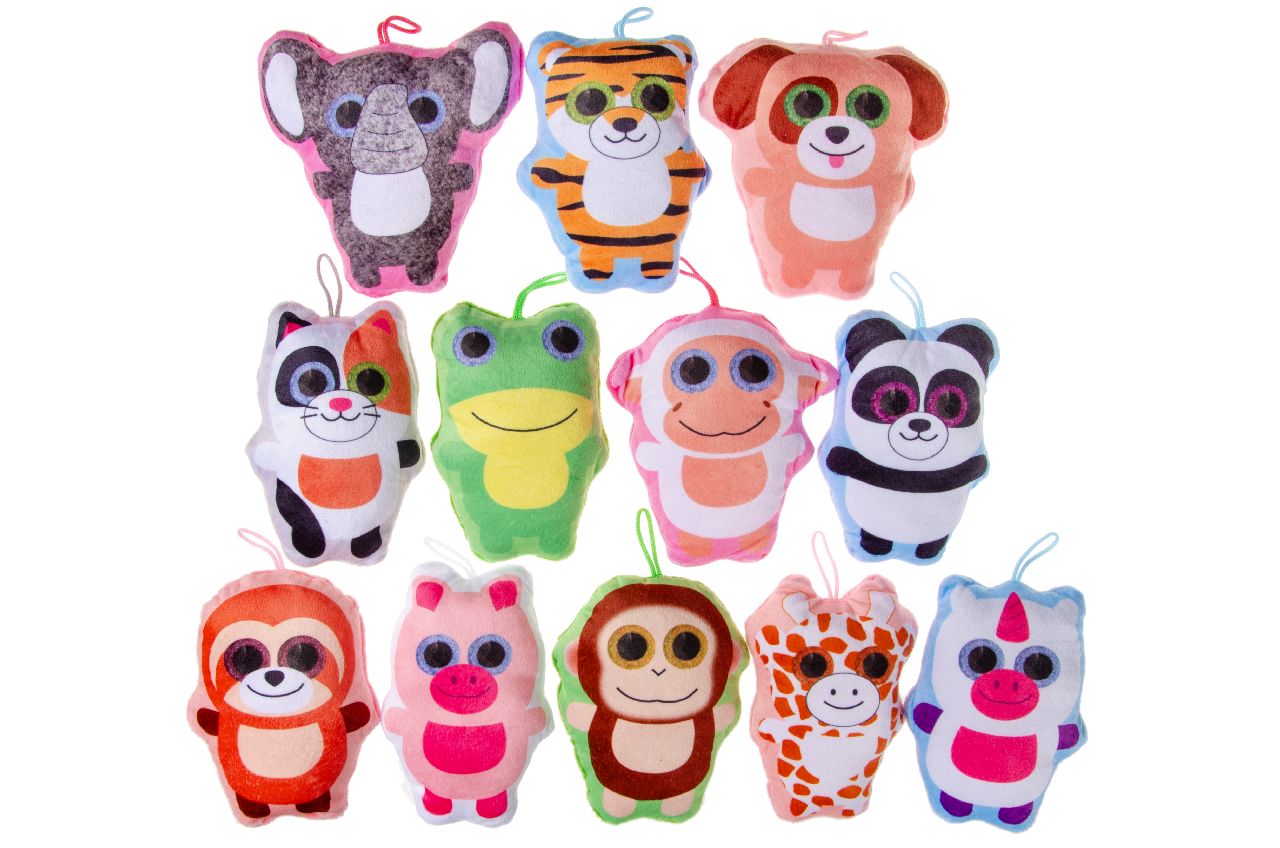 PLUCHE. SUPER SOFT. DIEREN MET GROTE OGEN ASS
