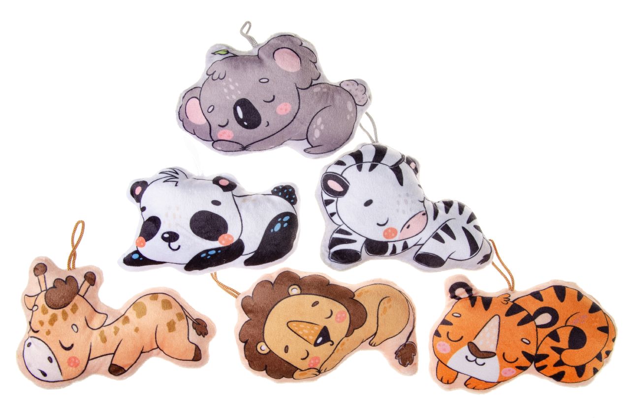 PLUCHE. SUPER SOFT. SLAPENDE WILDE DIEREN