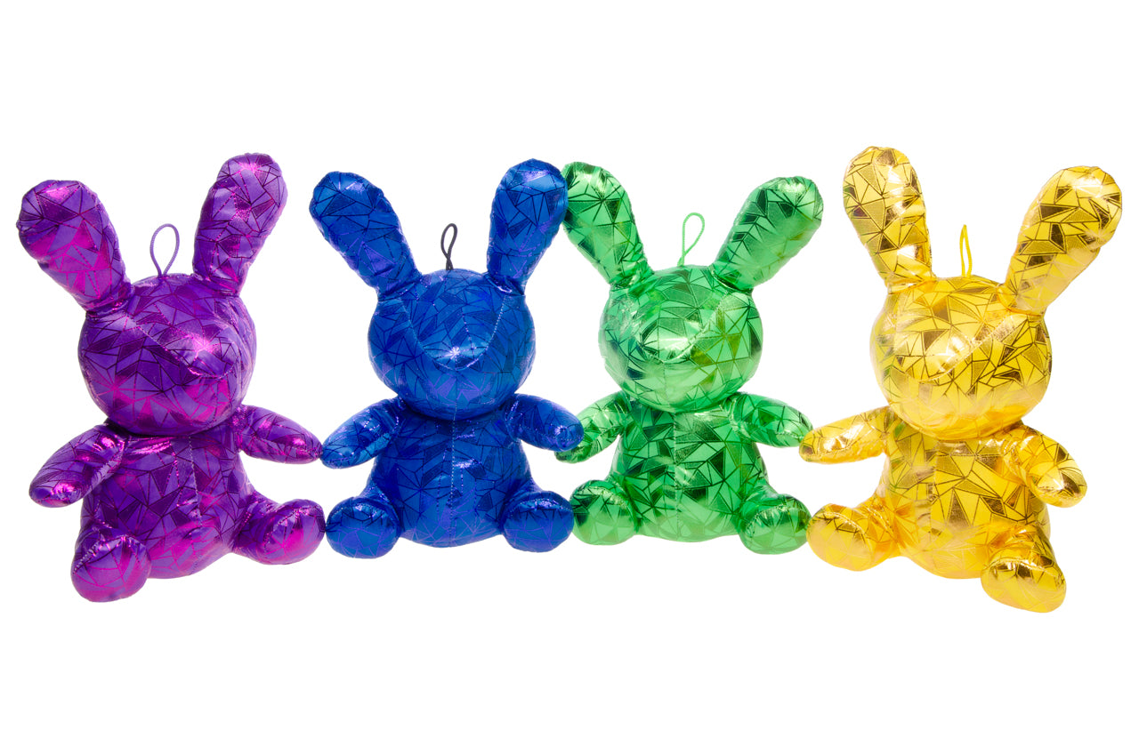 PLUSH. METALLIC BUNNY