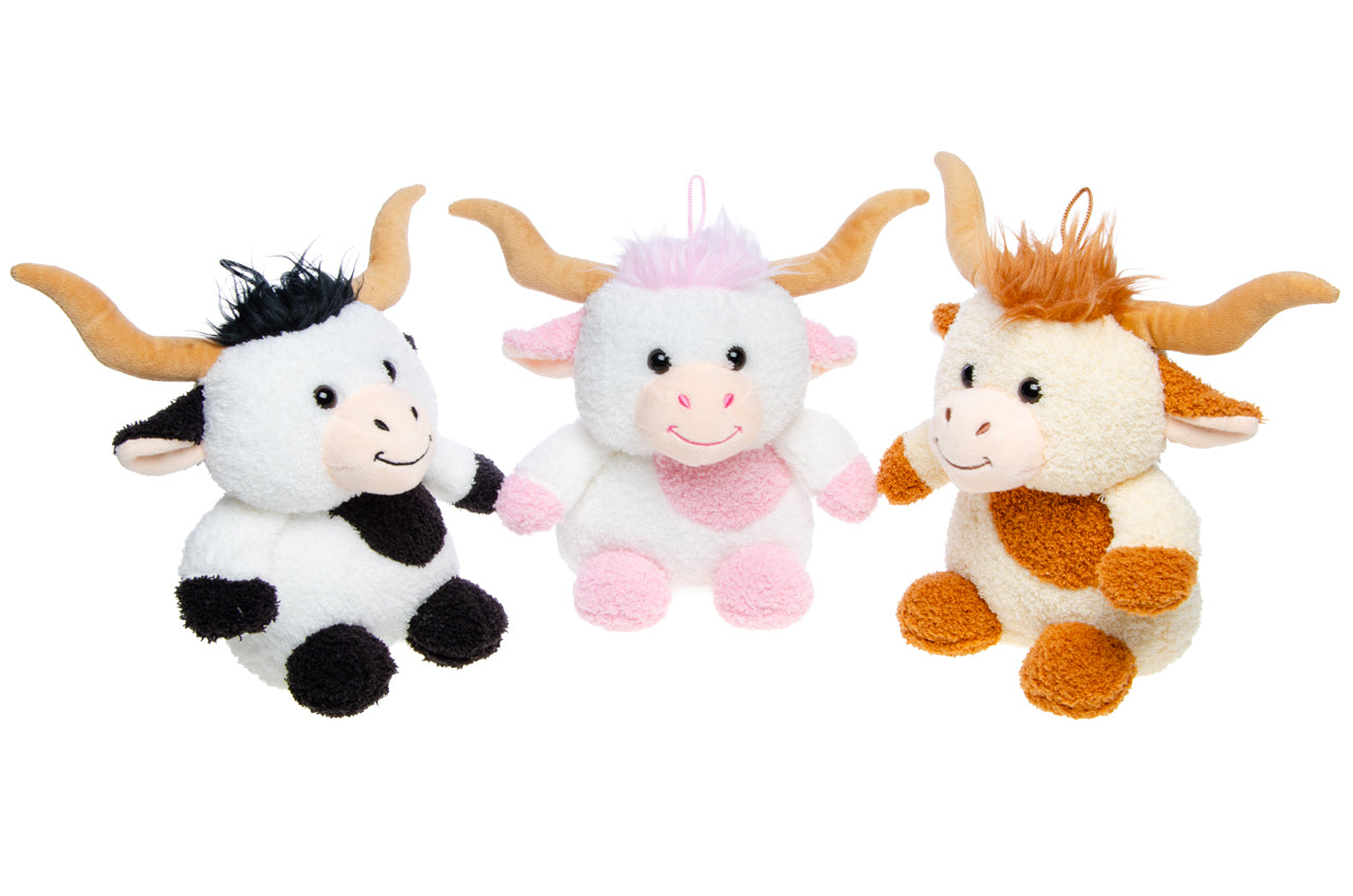 PLUSH. HIGHLAND COW