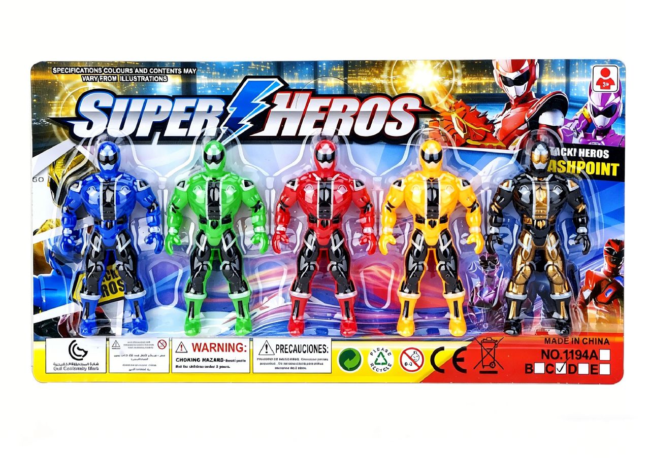 5PCS HEROS BC