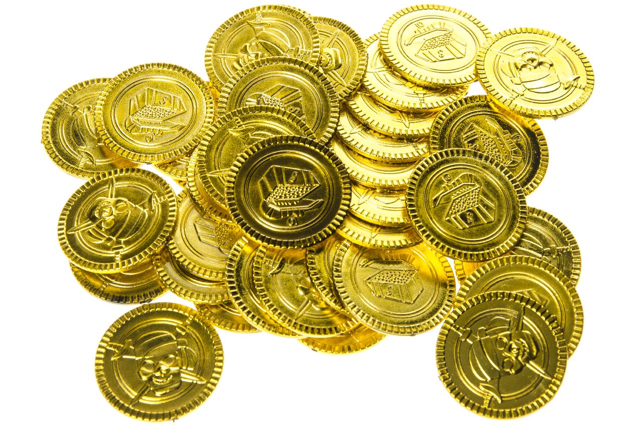 PIRATENMUNTEN GOUD